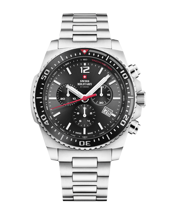 Swiss Military SM34093.01 – Sports Chronograph for Men image 0