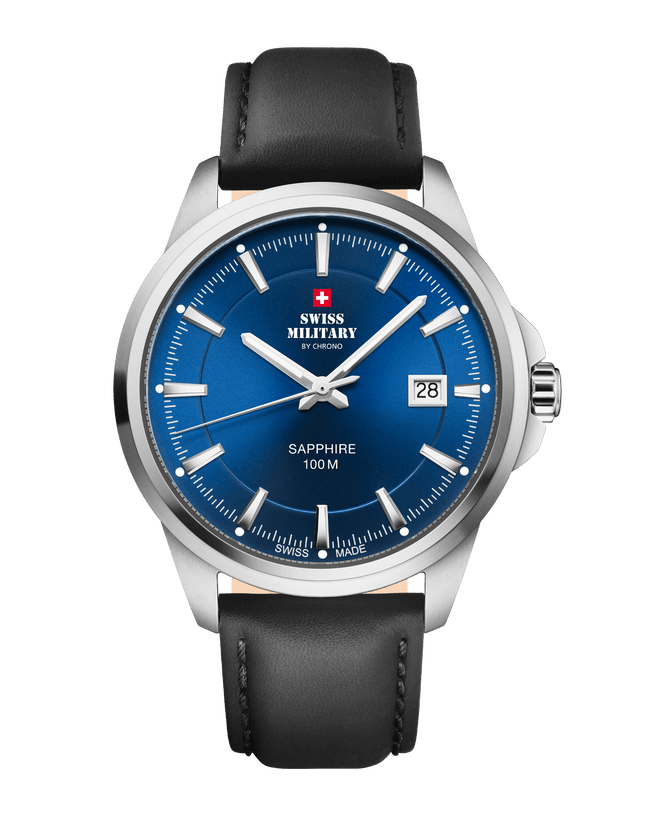 Swiss Military SM34104.10 – Classic Steel Watch for Men image 0