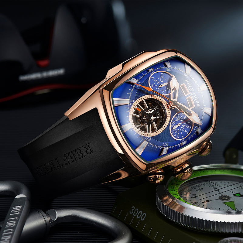 Reef Tiger Men's Aurora Tank II Sports Automatic Watch image 5