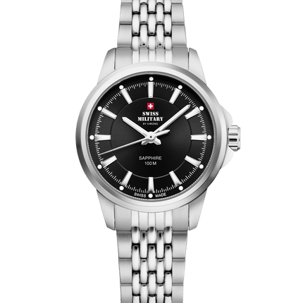 Swiss Military SM34105.01 – Classic Steel Watch for Women image 0