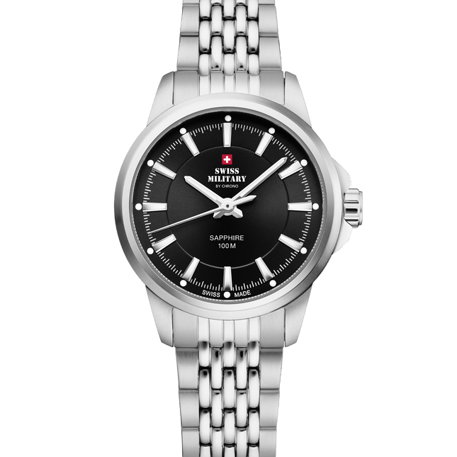 Swiss Military SM34105.01 – Classic Steel Watch for Women image 0