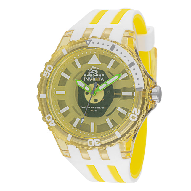 INVICTA Men's SUBAQUA 44mm Watch Yellow
