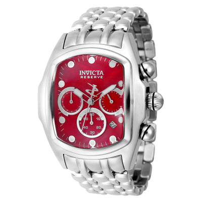 INVICTA Men's Lupah 45mm Chronograph Watch Red