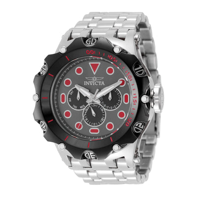 INVICTA Men's Reserve 51mm Chronograph Watch Black/Red