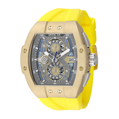 INVICTA Men's Racing Limited Edition 47mm Chronograph Watch Yellow