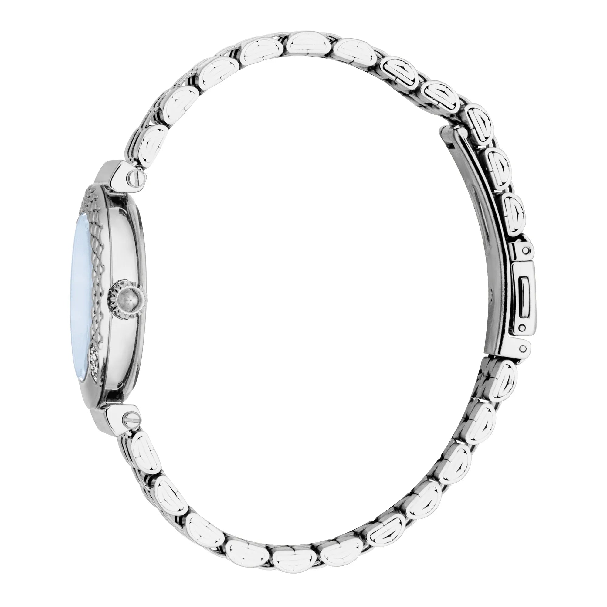 Just Cavalli Animalier Mistero Snake Silver Blue image 2