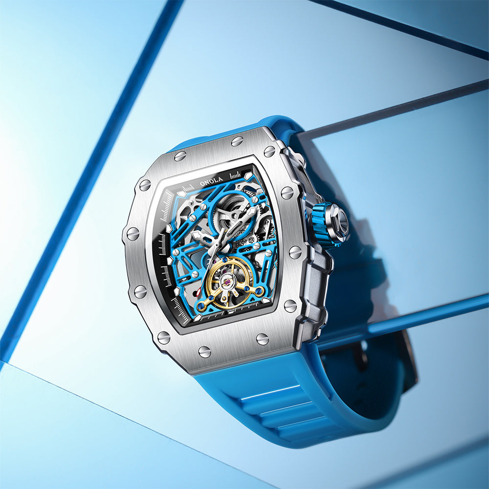 ONOLA Ankara Automatic Skeleton Watch image 6