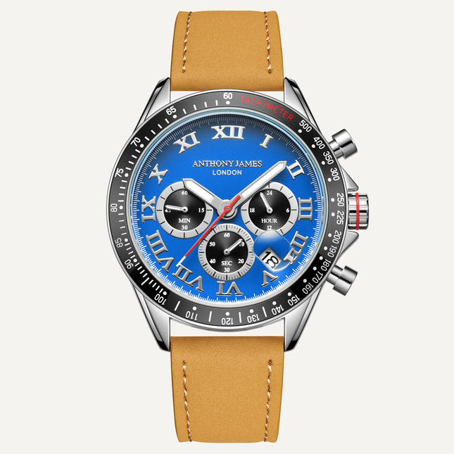 Tachymeter Turbo Steel Blue image 0