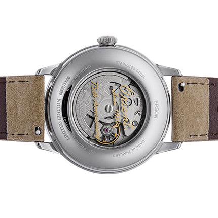 ORIENT Men's Bambino Moonphase Automatic 75th Anniversary Limited Edition Classic Watch RA-AK0808S image 2