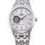 ORIENT Men's Automatic Classic Open Heart Stainless Steel Bracelet Watch AG03001W image 0