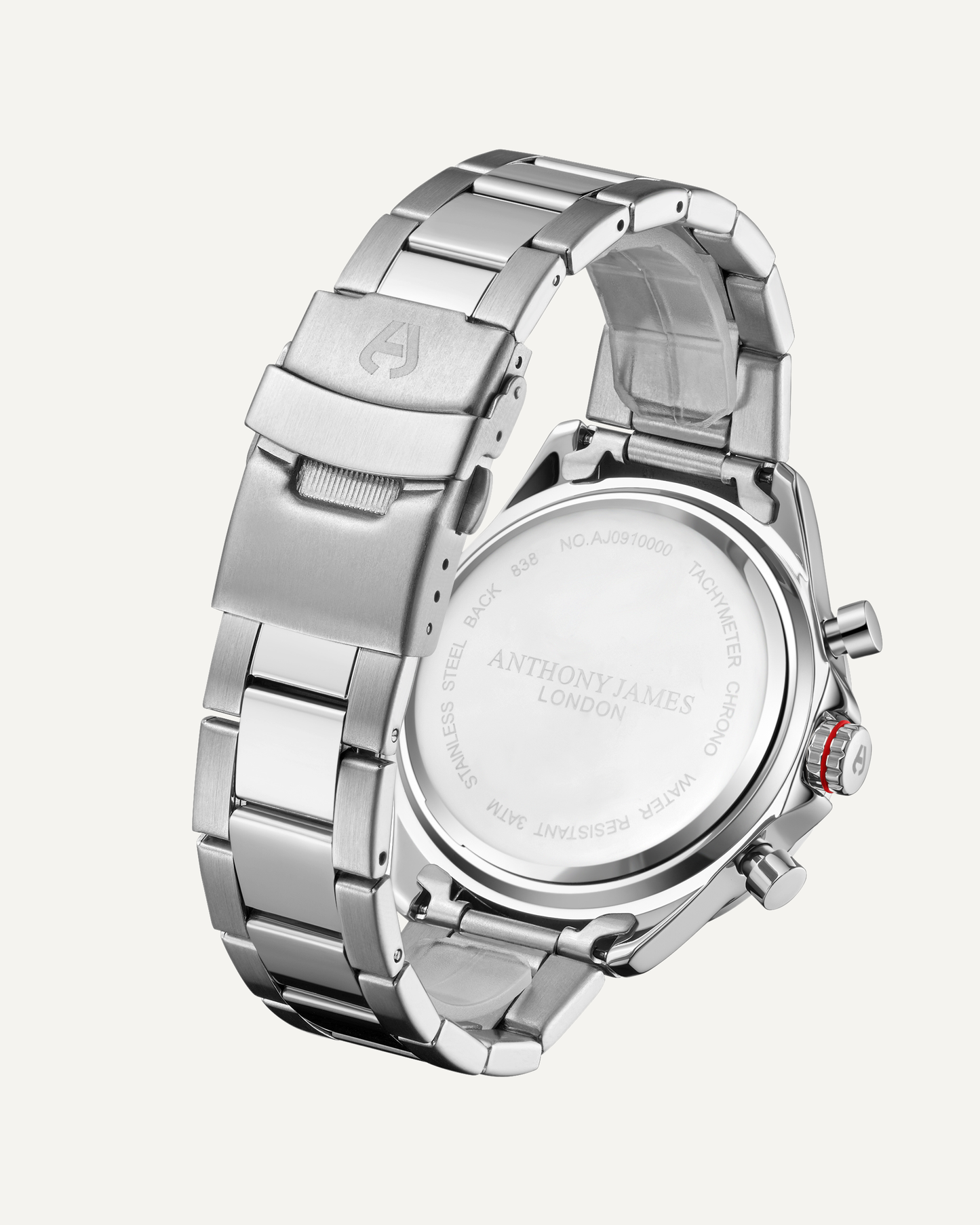 Tachymeter Chrono Steel Black image 2