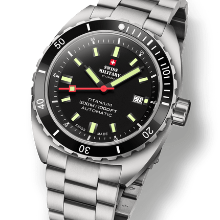 Swiss Military SMA34100.01 – Titanium 300 Lightweight Outdoor Watch image 1