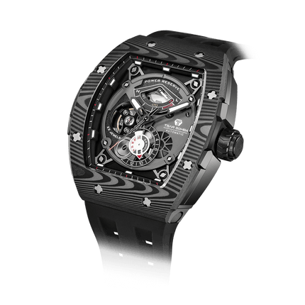 TSAR BOMBA Elemental-Carbon Fiber Automatic Watch TB8210CF