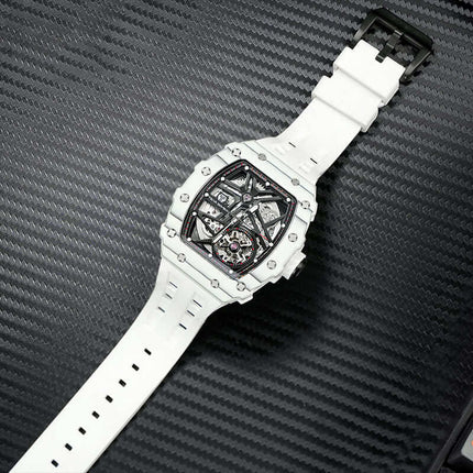 TSAR BOMBA Elemental-Carbon Fiber Automatic Watch TB8209CF