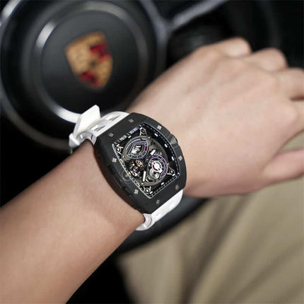 TSAR BOMBA Elemental-Carbon Fiber Automatic Watch TB8210CF