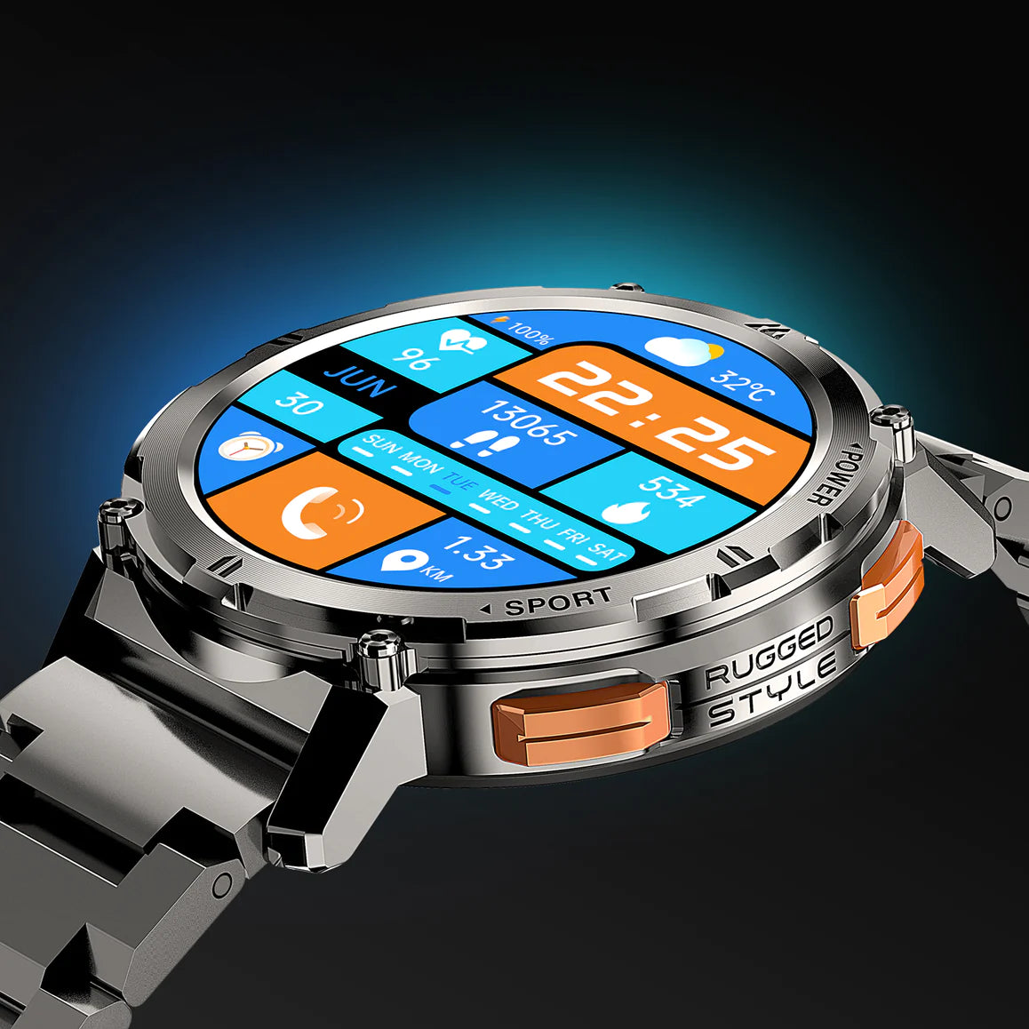 KOSPET TANK T2 Smart Watch – WILBERRYS