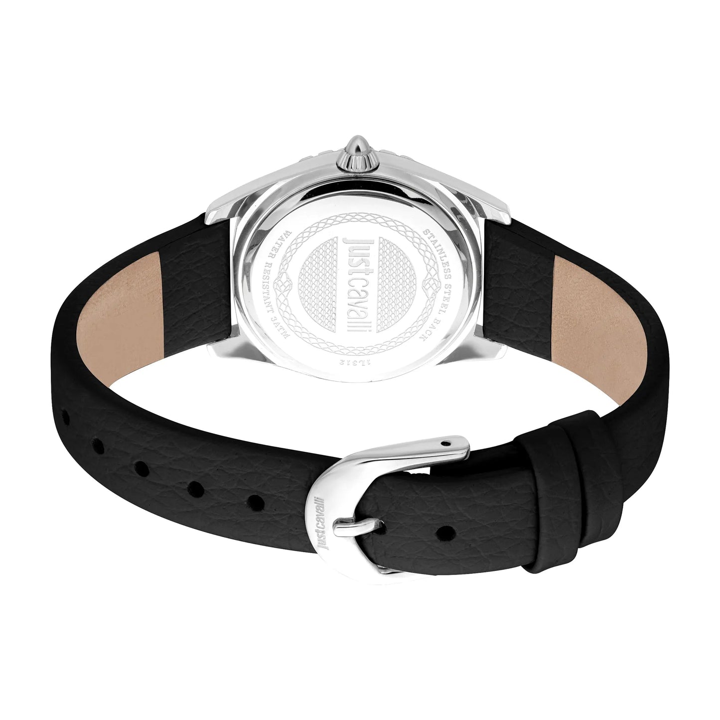 Just Cavalli SET Indomitable Animalier Leather Black Blue image 1