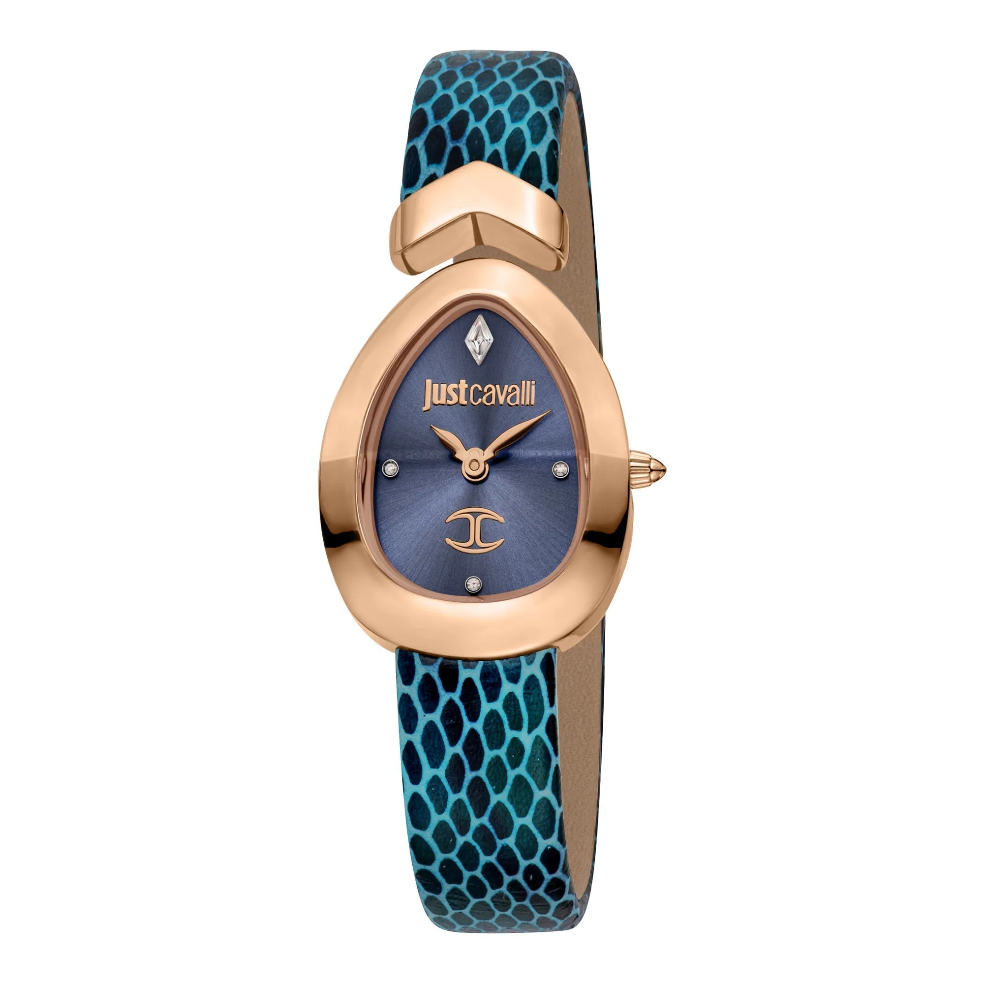 Just Cavalli Signature Snake Diversa Snake Blu image 0