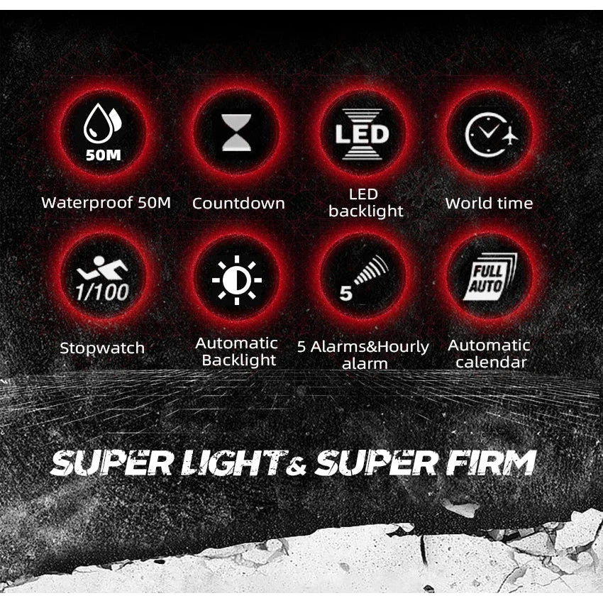 NORTH EDGE Tactical Mars 3 Watch Carbon Fibre image 7