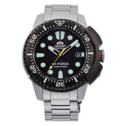 ORIENT Men's M-FORCE Automatic Divers Watch RA-AC0L01B00B image 0
