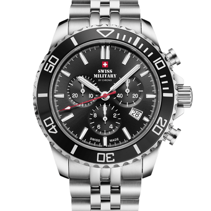 Swiss Military SM34103.01 – Swiss Sports Chronograph Watch image 0