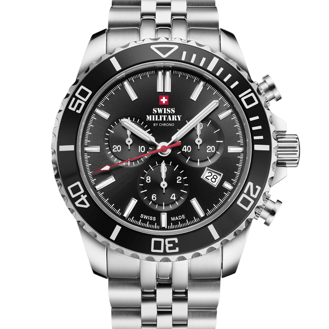 Swiss Military SM34103.01 – Swiss Sports Chronograph Watch image 0