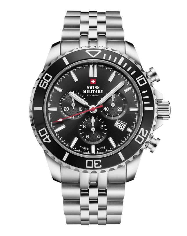 Swiss Military SM34103.01 – Swiss Sports Chronograph Watch image 0