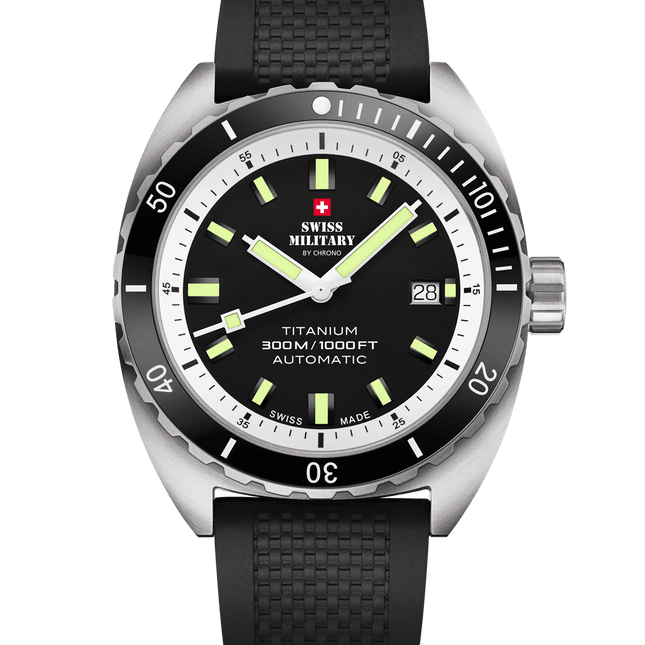 Swiss Military SMA34100.07 – Titanium 300 Lightweight Outdoor Watch image 0