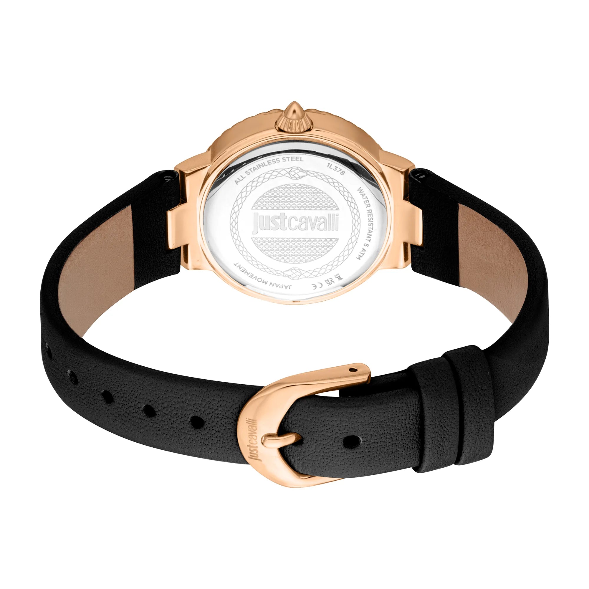 Just Cavalli SET Primavera Snake Leather Black image 1