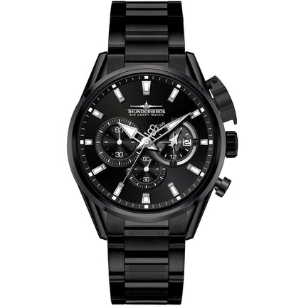 THUNDERBIRDS Aircraft F-16 Chronograph Watch Black Edition image 1