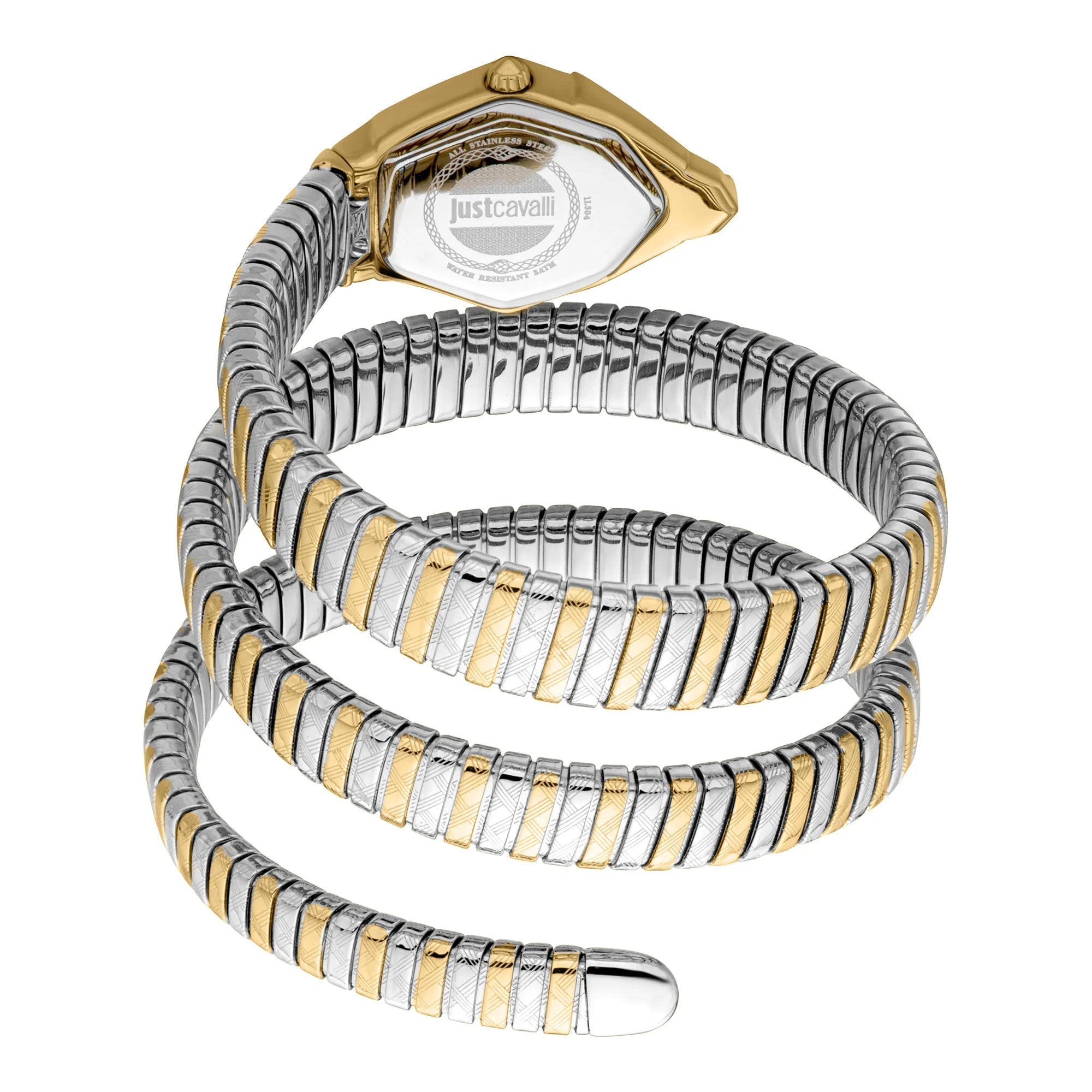 Just Cavalli Signature Snake Mesmerizing Two Tones YG Silver image 1