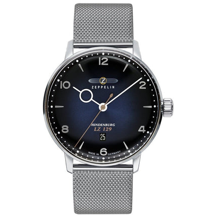 ZEPPELIN Hindenburg LZ Classic Blue Milanese Watch image 0