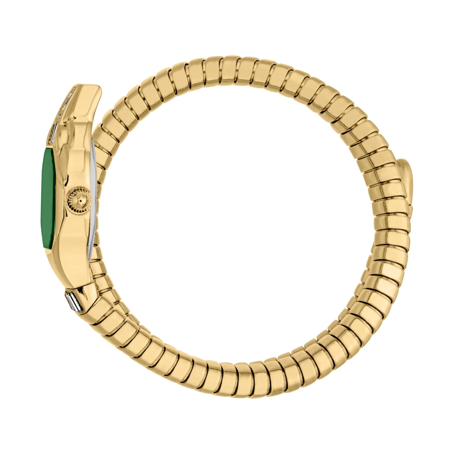 Just Cavalli Signature Snake Brillante Snake Yellow Gold Green image 2