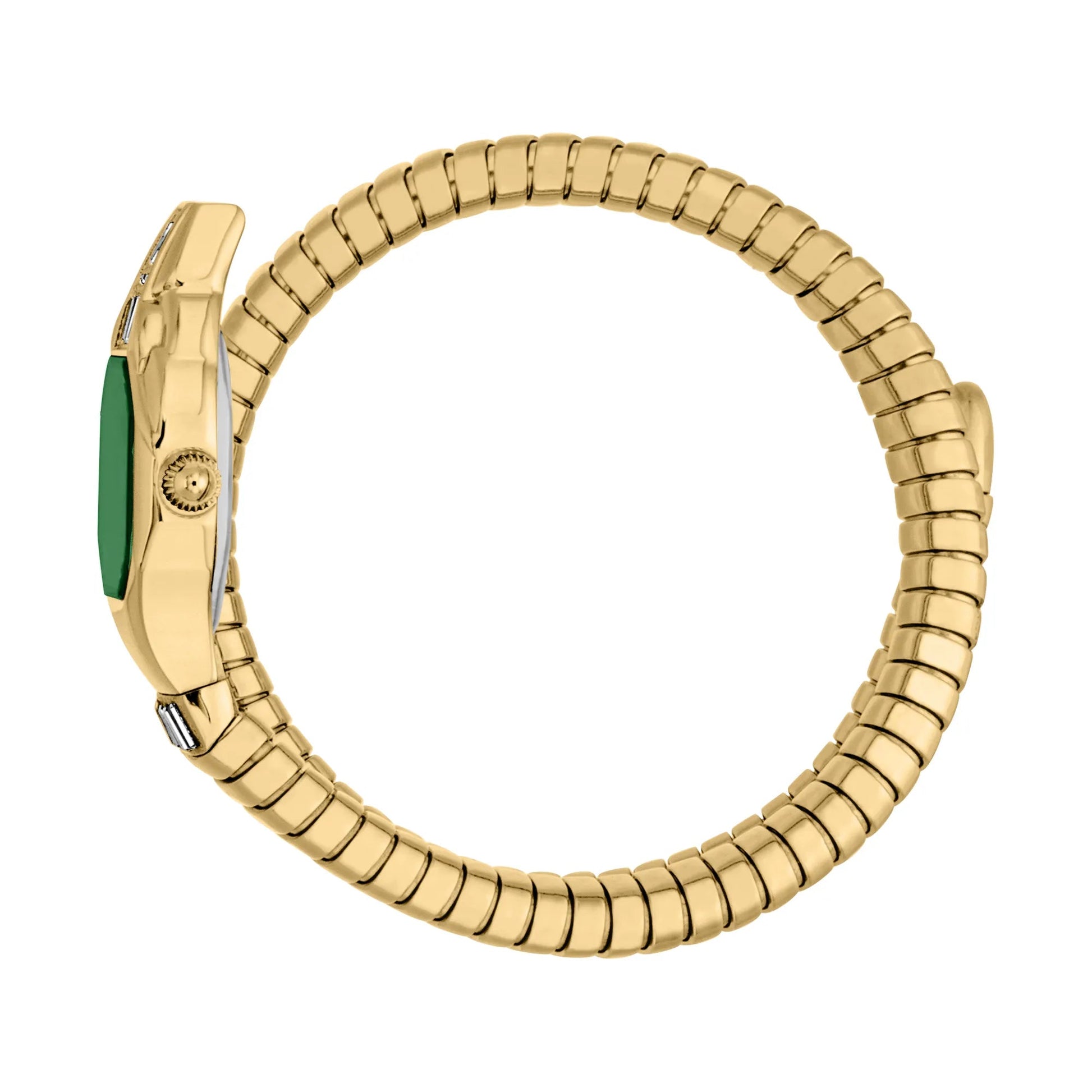 Just Cavalli Signature Snake Brillante Snake Yellow Gold Green image 2