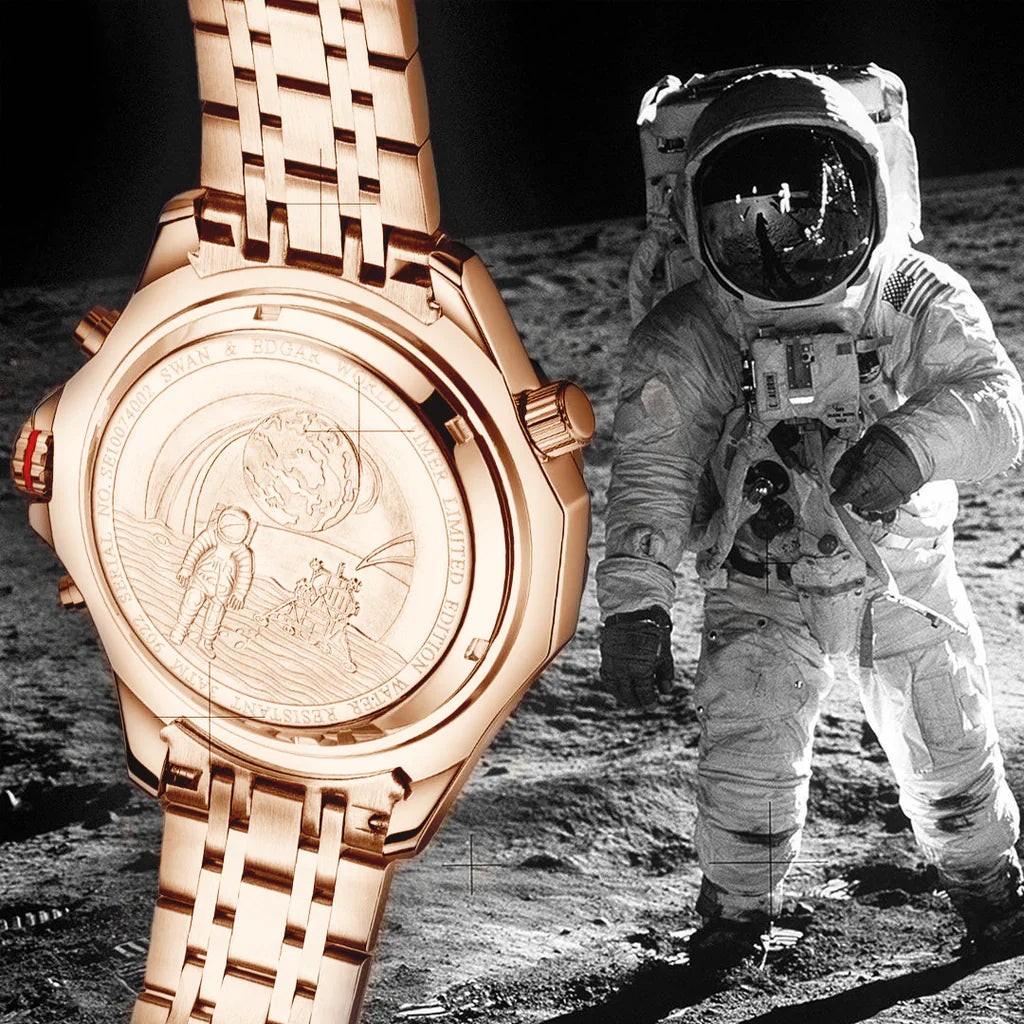 World Timer Mechanical Quartz image 3