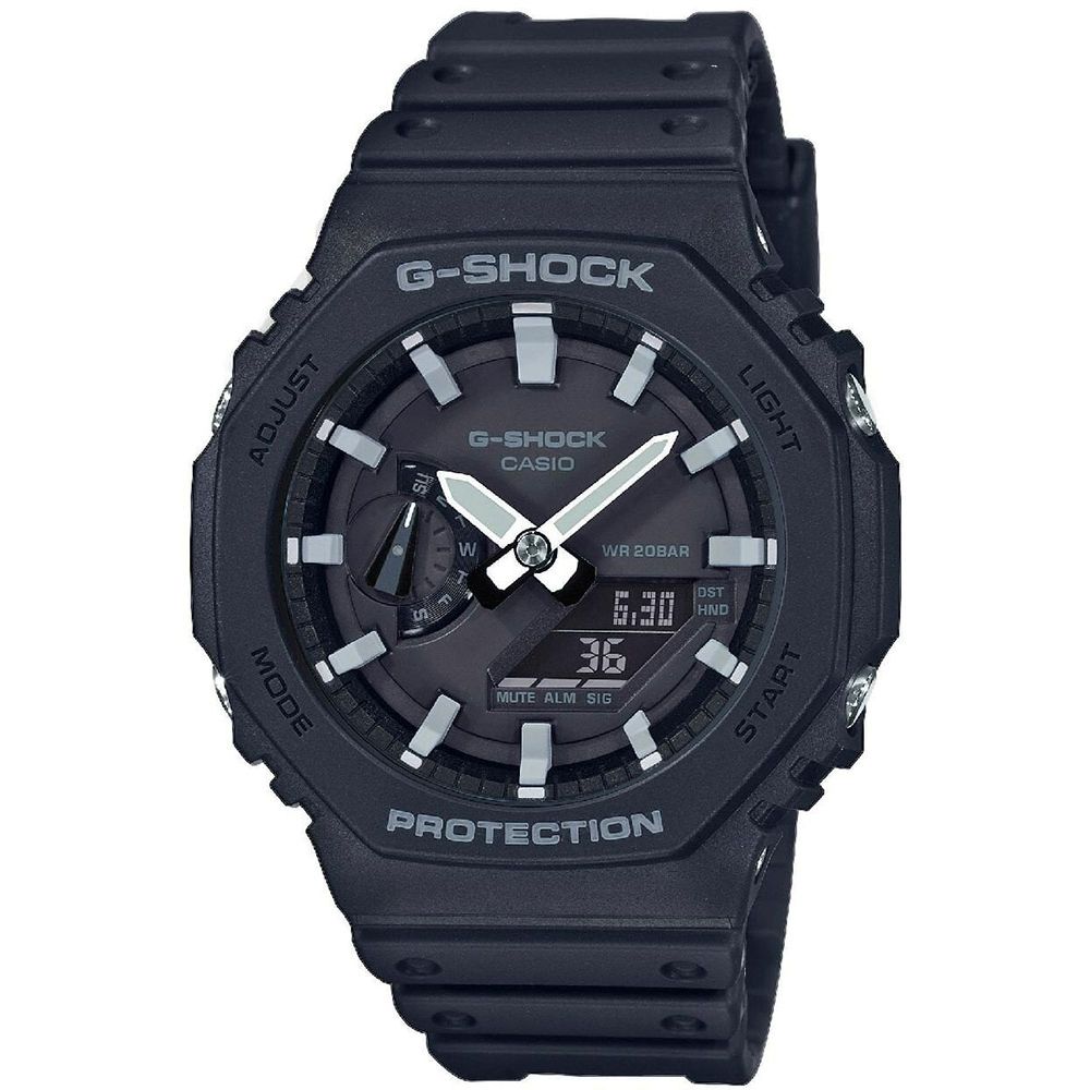 CASIO Men's G-Shock Carbon Core Watch GA-2100-1AER image 0