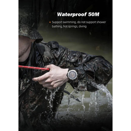 NORTH EDGE Tactical Evoque 2 Solar Drive Watch Orange image 16