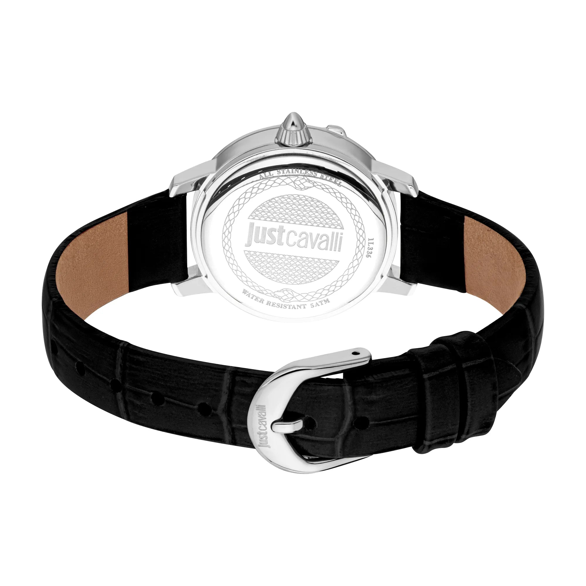 Just Cavalli SET Euforia Snake Leather Black Silver image 1