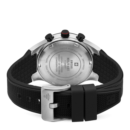 Swiss Military Speed Chronograph Watch – Black Rubber | SM34115.05 image 2