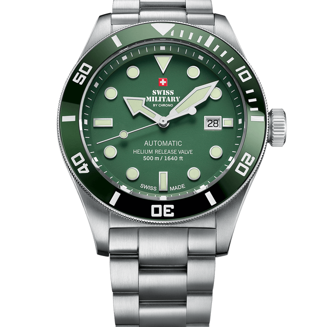 Swiss Military SMA34075.03 – Swiss Made Automatic Dive Watch 500M image 0