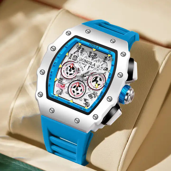 ONOLA Grande Prix Shanghai Chronograph Watch MILK image 8