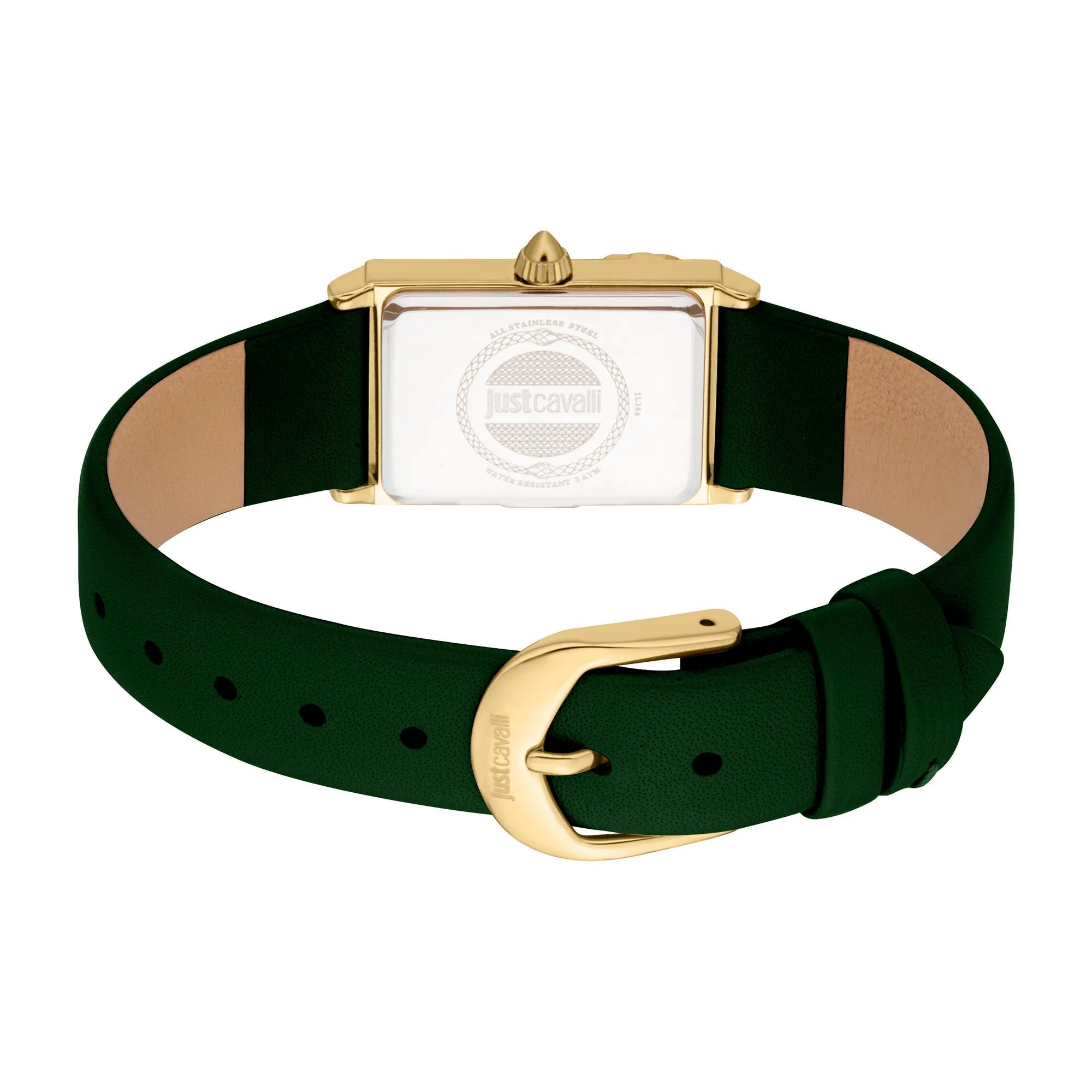 Just Cavalli Animalier Dolcezza Snake Leather Green YG image 1