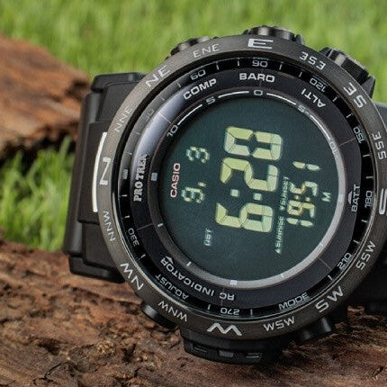 CASIO Men's Pro Trek Tough Solar Triple Sensor Watch PRW-35Y-1BER image 2