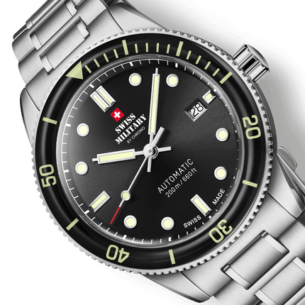 Swiss Military SMA34106.01 – Automatic Dive Watch 200 image 2