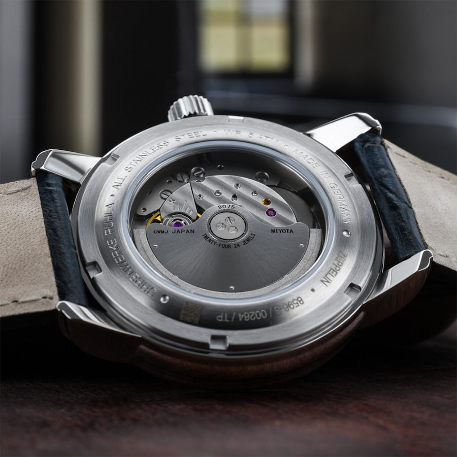 ZEPPELIN Men's Friedrichshafen Automatic GMT Dual Time Watch 85963 image 3