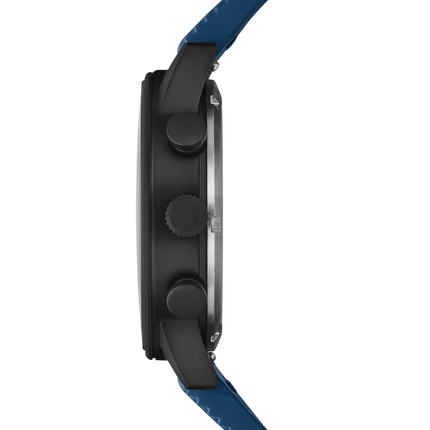 Swiss Military Minimalist Chronograph Watch – FKM-Rubber, Blue| SM34114.13 image 1