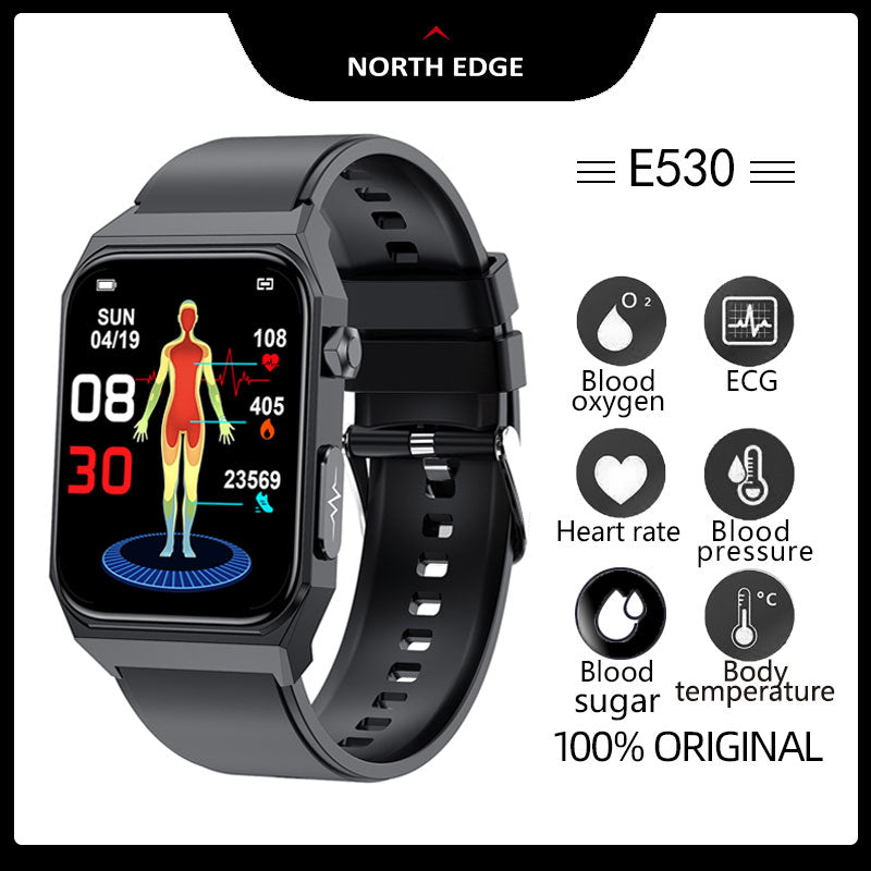 NORTH EDGE Health Plus Glucose Heart Smart Watch