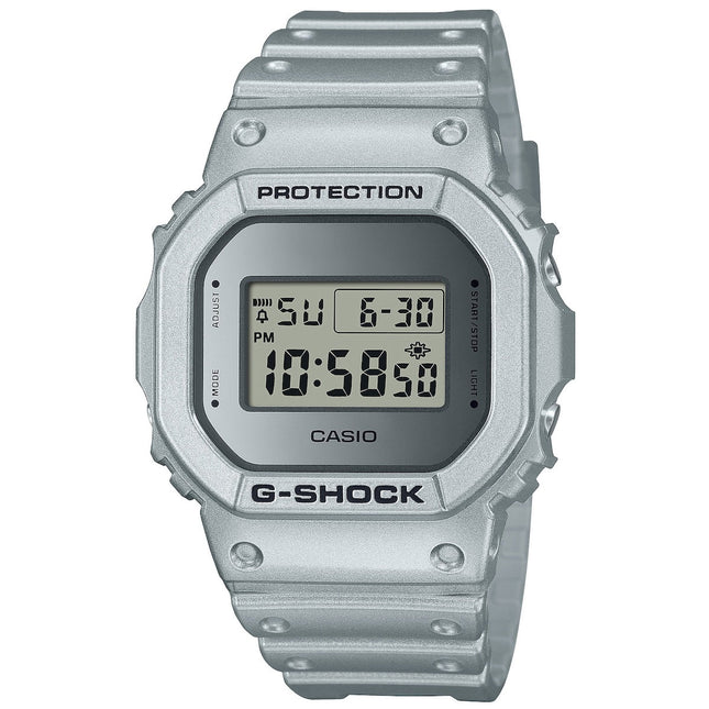 CASIO Men's G-SHOCK Digital Series Watch DW-5600FF-8ER Metallic Silver image 0