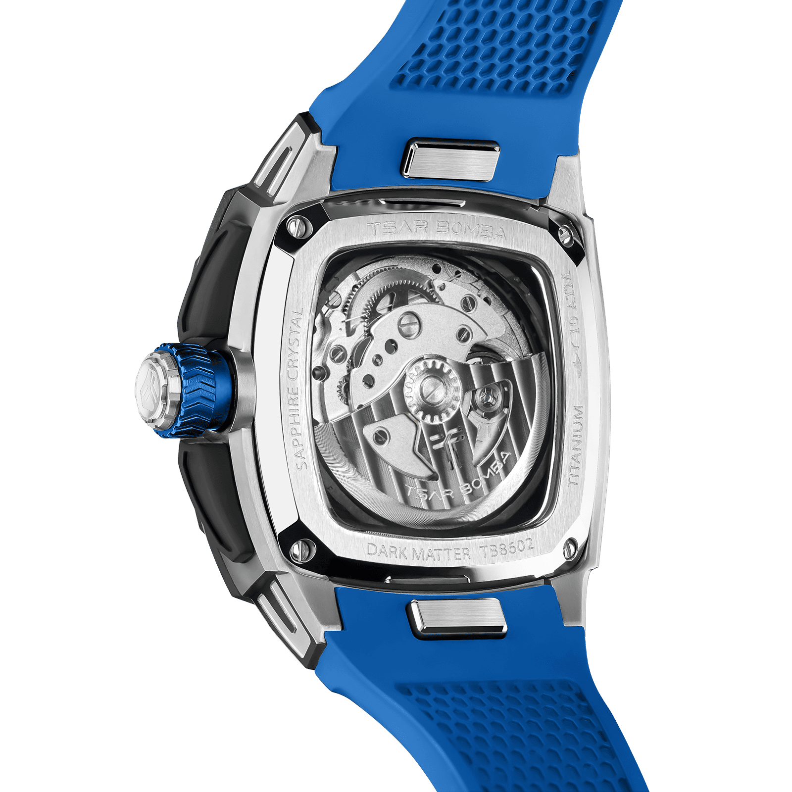 TSAR BOMBA Dark Matter 2 Carbon Fiber -Interchangeable Automatic Watch