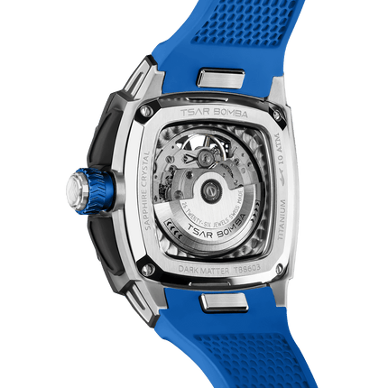 TSAR BOMBA Dark Matter 3 Carbon Fiber -Interchangeable Automatic Watch